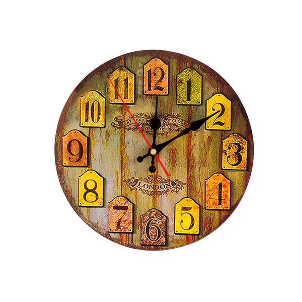 Antique Wooden Wall Clock