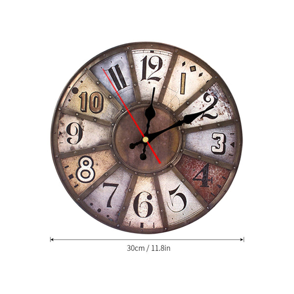 Antique Wooden Wall Clock