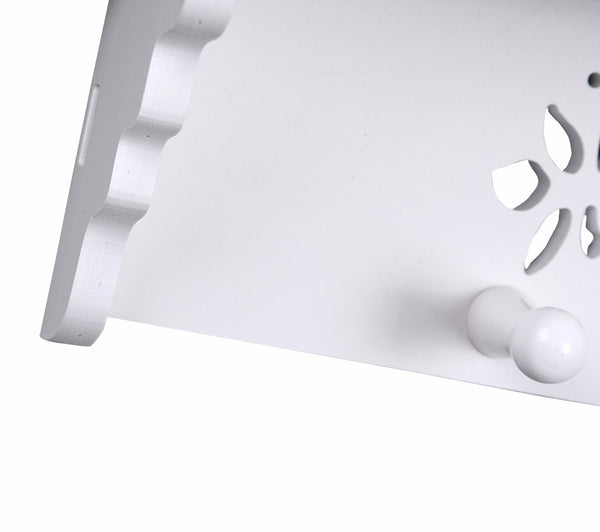 Carved Wall Storage Shelf