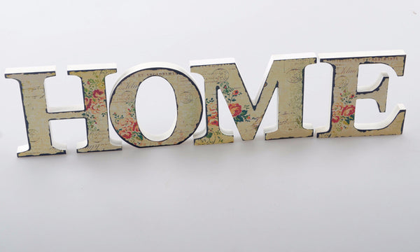 "HOME" Letters Decor