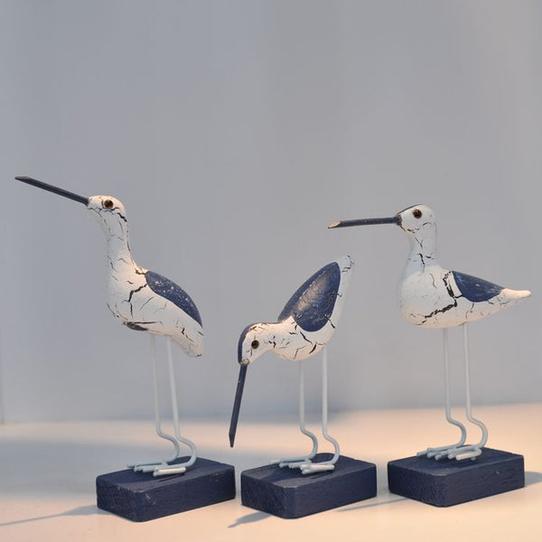 Wooden Seabirds