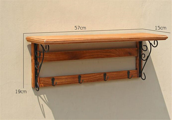 Hook Set-top Wall Shelf