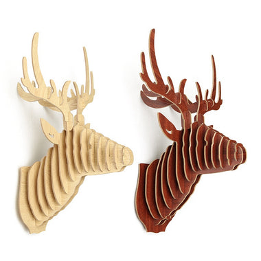 Hanging Deer Head Model Wall Decor