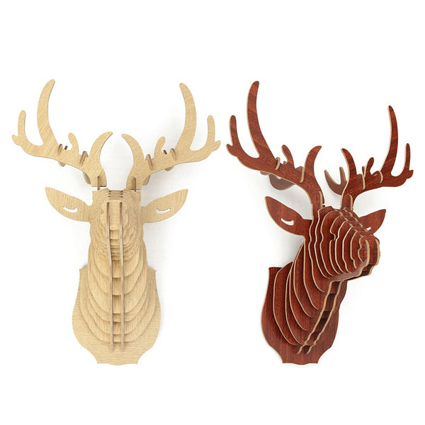 Hanging Deer Head Model Wall Decor