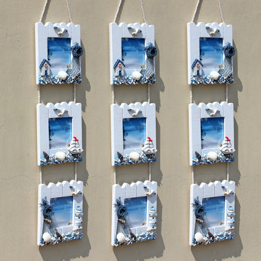 Triple String Mediterranean Wooden Frame