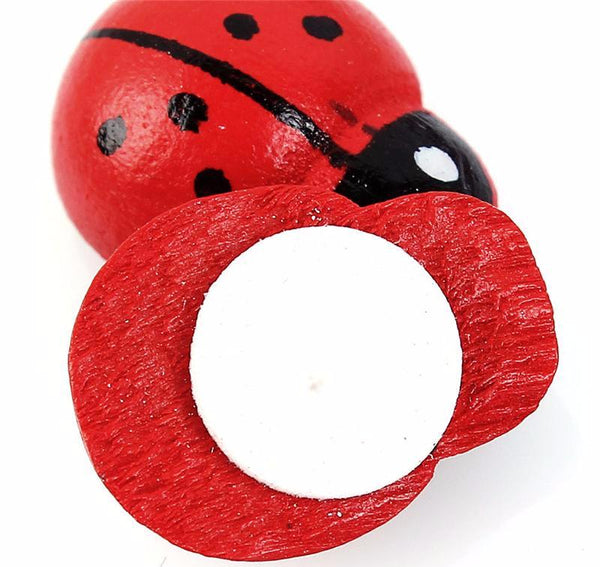 Wooden Ladybug Decor