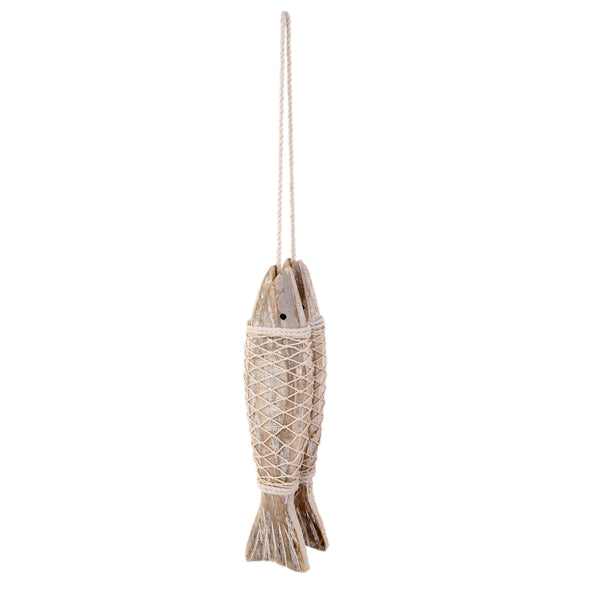 Hand Carved Fish Decor