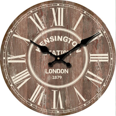 Rustic Vintage Wall Clock