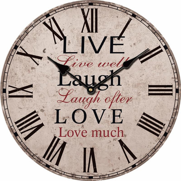 Rustic Vintage Wall Clock