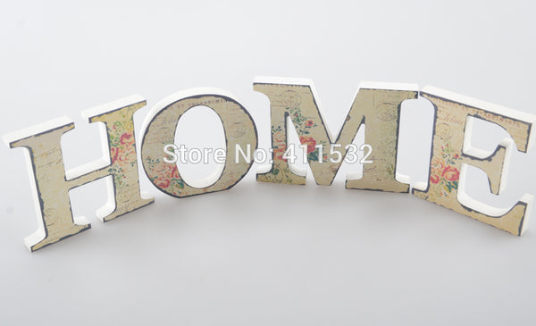 "HOME" Letters Decor
