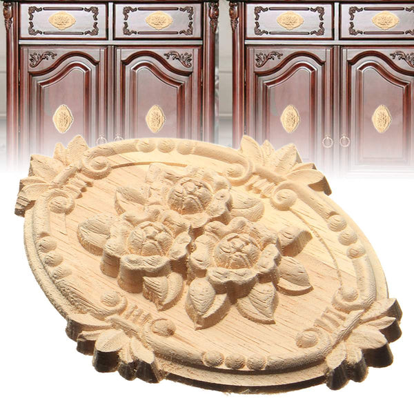 Vintage Unpainted Decal Corner