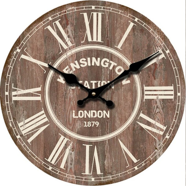 Rustic Vintage Wall Clock