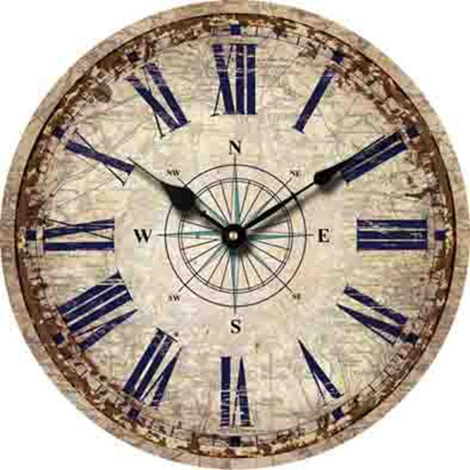 Rustic Vintage Wall Clock