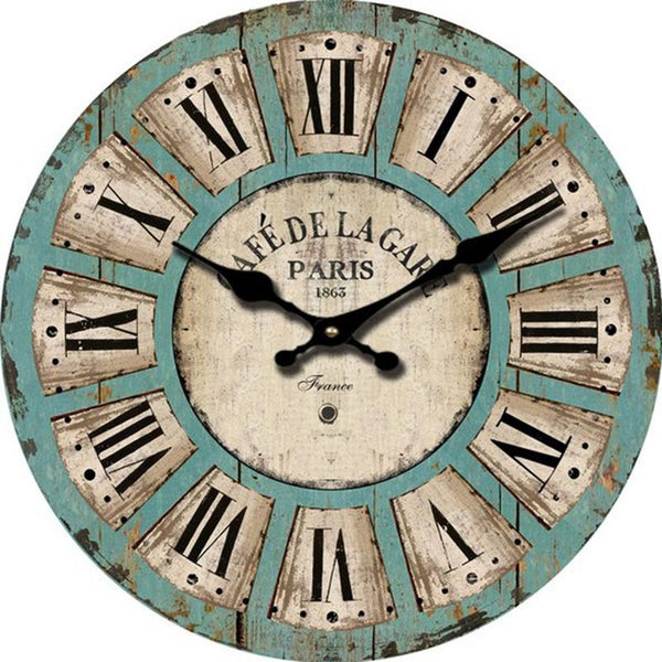 Rustic Vintage Wall Clock