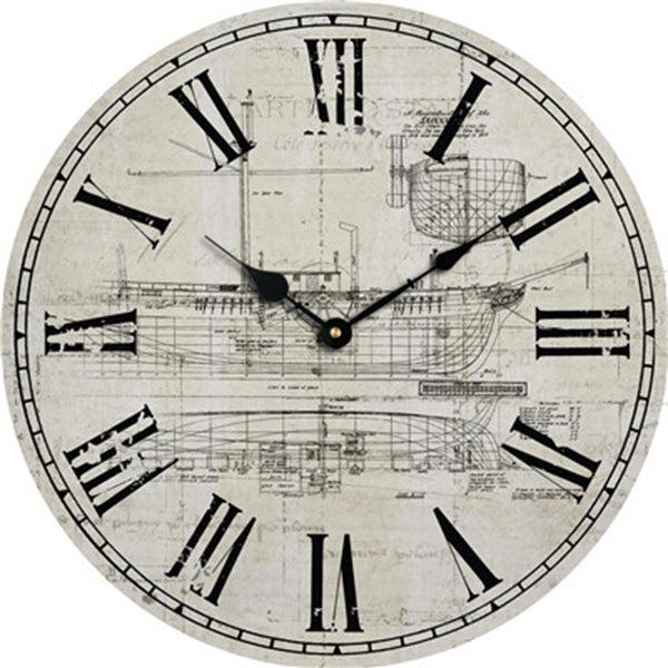 Rustic Vintage Wall Clock