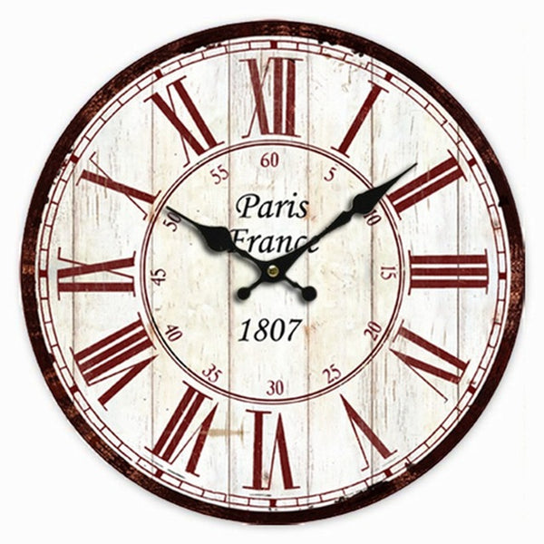 Rustic Vintage Wall Clock