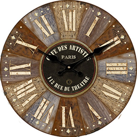 Rustic Vintage Wall Clock