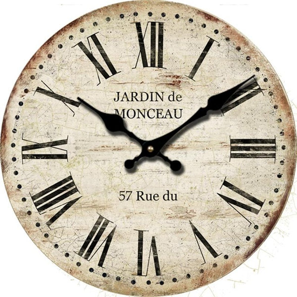 Rustic Vintage Wall Clock
