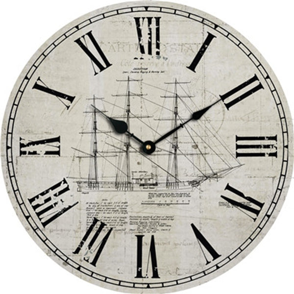 Rustic Vintage Wall Clock